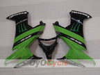 Einspritzverkleidungssatz für NINJA ZX-10R 08-10 - Grün, Schwarz - Monster #OYO87906106
