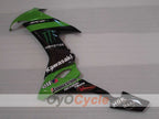 Einspritzverkleidungssatz für NINJA ZX-10R 08-10 - Grün, Schwarz - Monster #OYO87906106