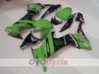 Einspritzverkleidungssatz für NINJA ZX-10R 08-10 - Grün, Schwarz - Monster #OYO87906106