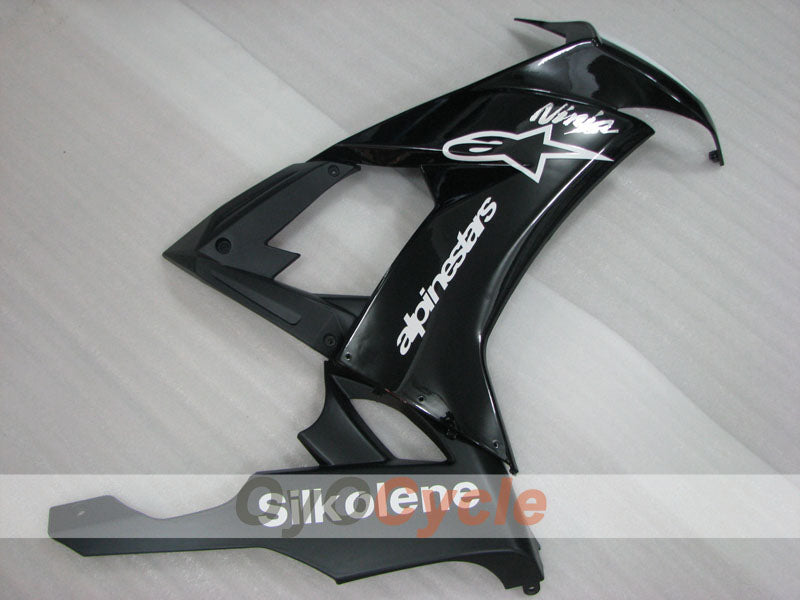 Einspritzverkleidungssatz für NINJA ZX-10R 08-10 - Schwarz - Werksdesign #OYO87906108
