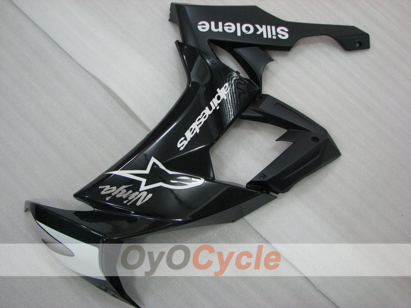Einspritzverkleidungssatz für NINJA ZX-10R 08-10 - Schwarz - Werksdesign #OYO87906108