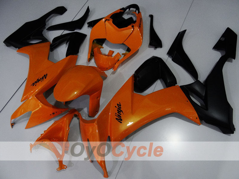 Einspritzverkleidungssatz für NINJA ZX-10R 08-10 - Orange, Schwarz - Werksdesign #OYO87906109 Hauptbild