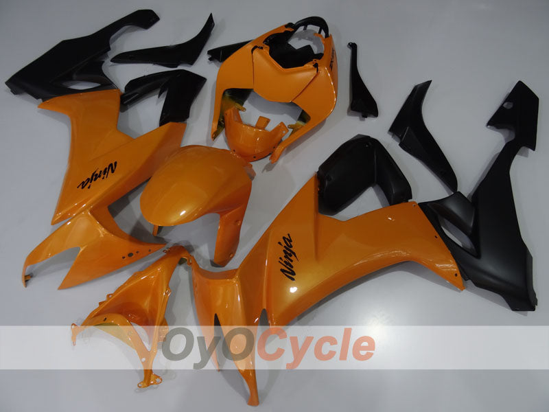 Einspritzverkleidungssatz für NINJA ZX-10R 08-10 - Orange, Schwarz - Werksdesign #OYO87906110 Hauptbild