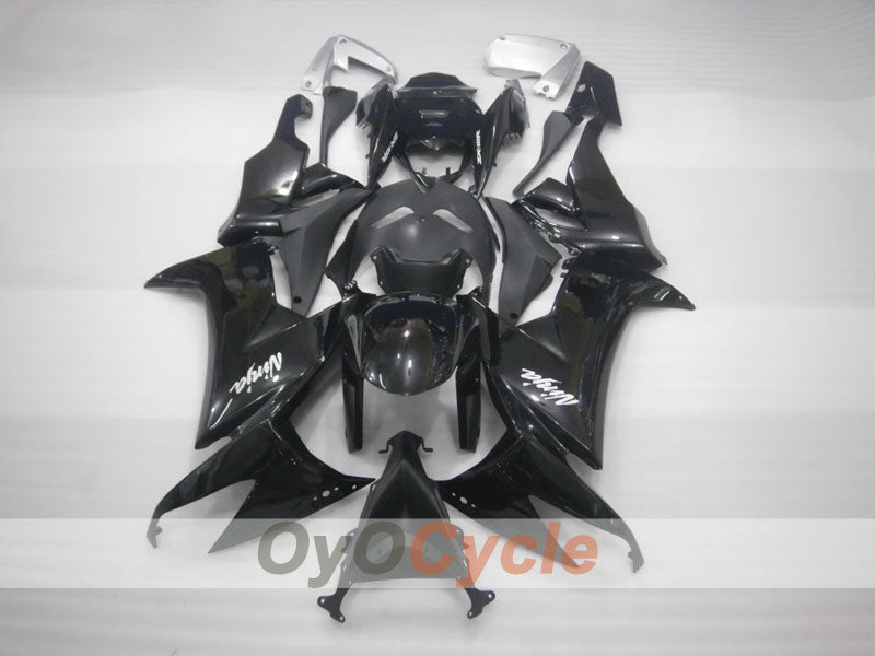 Einspritzverkleidungssatz für NINJA ZX-10R 08-10 - Schwarz - Werksdesign #OYO87906111