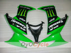Einspritzverkleidungssatz für NINJA ZX-10R 08-10 - Grün, Schwarz - Monster #OYO87906112