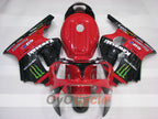 Einspritzverkleidungssatz für NINJA ZX-12R 00-01 - Rot, Schwarz - Monster #OYO87906115