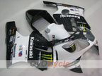 Einspritzverkleidungssatz für NINJA ZX-12R 00-01 - Weiß, Schwarz - Monster #OYO87906116