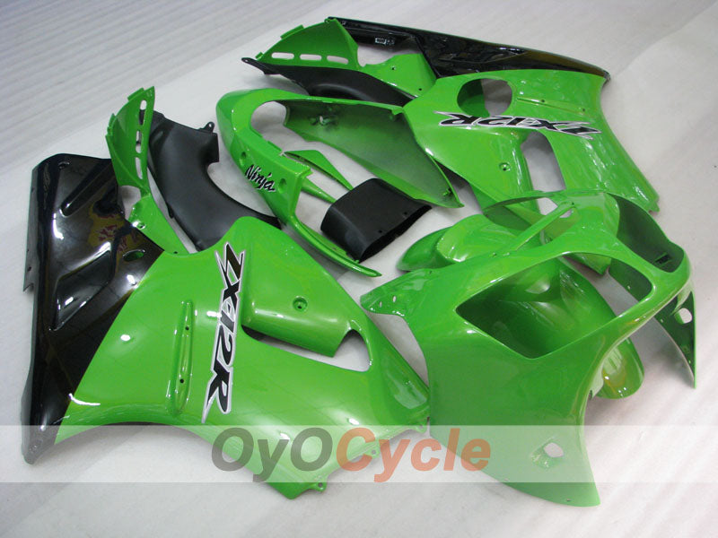 Spritzguss-Verkleidungskit für NINJA ZX-12R, 00-01 - Grün, Schwarz - Werksstil #OYO87906117 Hauptbild