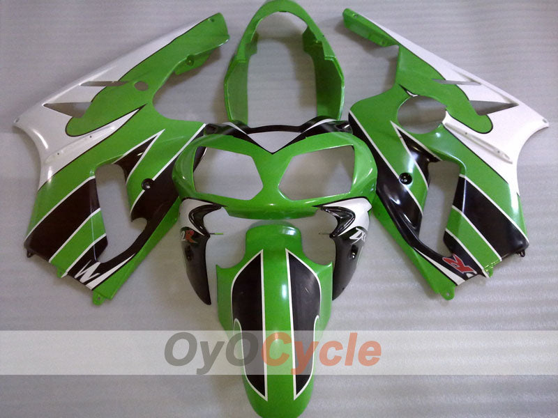 Spritzguss-Verkleidungskit für NINJA ZX-12R, 02-05 - Grün, Weiß, Schwarz - Werksstil #OYO87906118 Zweitbild