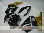 Spritzguss-Verkleidungskit für NINJA ZX-12R, 02-05 - Schwarz, Gold - Werksstil #OYO87906120