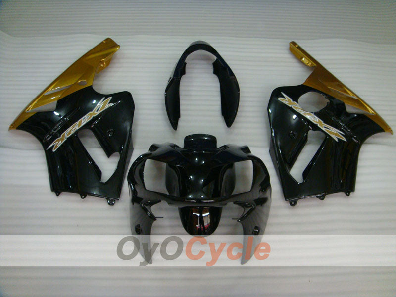 Spritzguss-Verkleidungskit für NINJA ZX-12R, 02-05 - Schwarz, Gold - Werksstil #OYO87906120 Zweitbild