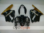 Spritzguss-Verkleidungskit für NINJA ZX-12R, 02-05 - Schwarz, Gold - Werksstil #OYO87906120