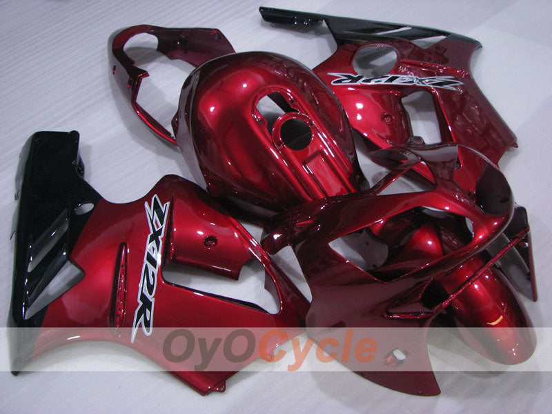 Spritzguss-Verkleidungskit für NINJA ZX-12R, 02-05 - Weinrot - Werksstil #OYO87906121