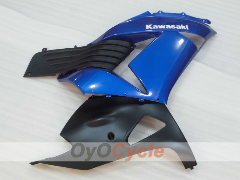 Spritzguss-Verkleidungskit für NINJA ZX-14R, 06-11 - Blau, Schwarz - Werksstil #OYO87906123