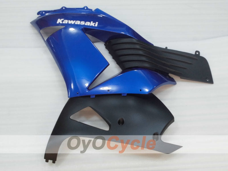 Spritzguss-Verkleidungskit für NINJA ZX-14R, 06-11 - Blau, Schwarz - Werksstil #OYO87906123