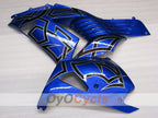 Spritzguss-Verkleidungskit für NINJA ZX-14R, 06-11 - Blau, Schwarz - Individuell gestaltbar #OYO87906125