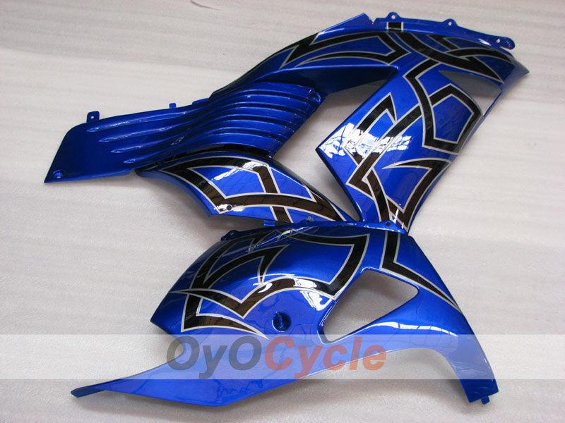Spritzguss-Verkleidungskit für NINJA ZX-14R, 06-11 - Blau, Schwarz - Individuell gestaltbar #OYO87906125