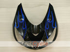 Spritzguss-Verkleidungskit für NINJA ZX-14R, 06-11 - Blau, Schwarz - Flamme #OYO87906127