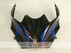Spritzguss-Verkleidungskit für NINJA ZX-14R, 06-11 - Blau, Schwarz - Flamme #OYO87906127