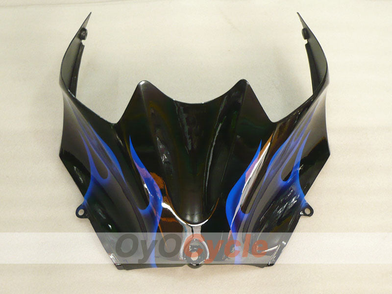 Spritzguss-Verkleidungskit für NINJA ZX-14R, 06-11 - Blau, Schwarz - Flamme #OYO87906127