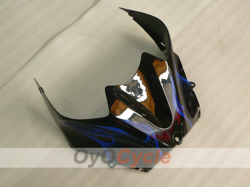 Spritzguss-Verkleidungskit für NINJA ZX-14R, 06-11 - Blau, Schwarz - Flamme #OYO87906127