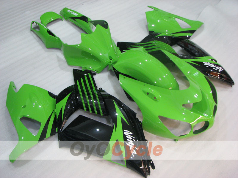 Spritzguss-Verkleidungskit für NINJA ZX-14R, 06-11 - Grün, Schwarz - Individuell gestaltbar #OYO87906129 Hauptbild