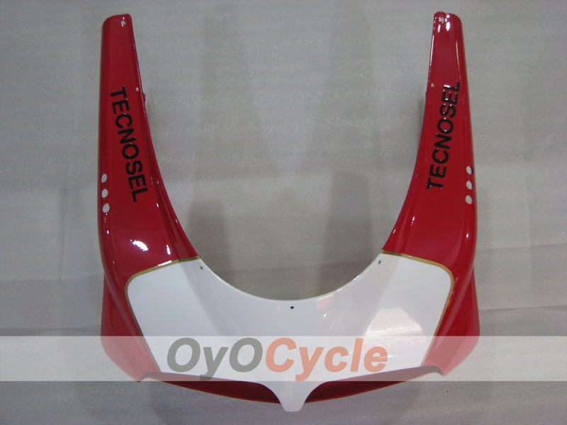 Einspritzverkleidungssatz für Ducati 996, 99-02 - Rot, Weiß - Performance #OYO87906142