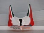 Einspritzverkleidungssatz für Ducati 996, 99-02 - Rot, Weiß, Schwarz - INFO STRADA #OYO87906148