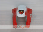 Einspritzverkleidungssatz für Ducati 996, 99-02 - Rot, Weiß, Schwarz - INFO STRADA #OYO87906148