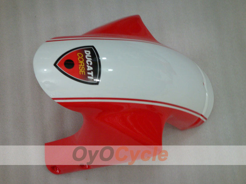 Einspritzverkleidungssatz für Ducati 996, 99-02 - Rot, Weiß - Performance #OYO87906151