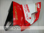 Einspritzverkleidungssatz für Ducati 996, 99-02 - Rot, Weiß - Performance #OYO87906151