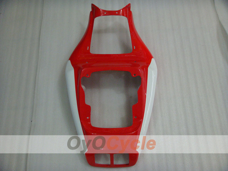 Einspritzverkleidungssatz für Ducati 996, 99-02 - Rot, Weiß - Performance #OYO87906151