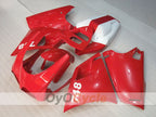 Einspritzverkleidungssatz für Ducati 748, 94-02 - Rot, Weiß - Werksstil #OYO87906153