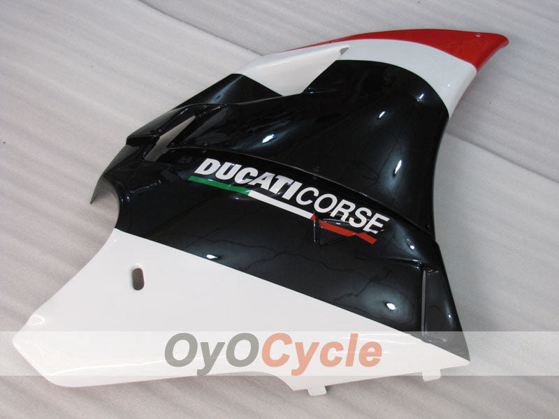 Einspritzverkleidungssatz für Ducati 748, 94-02 - Rot, Weiß, Schwarz - Werksstil #OYO87906154