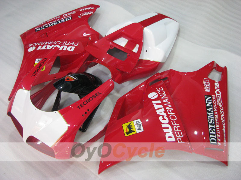 Einspritz-Verkleidungskit für Ducati 748 94-02 - Rot, Weiß - Performance #OYO87906155 Hauptbild