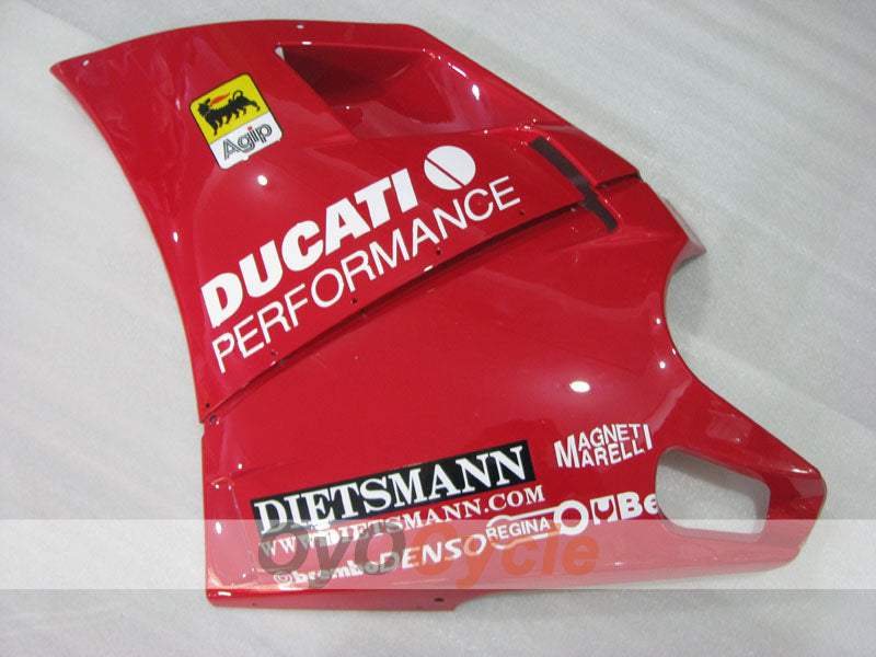 Einspritz-Verkleidungskit für Ducati 748 94-02 - Rot, Weiß - Performance #OYO87906155