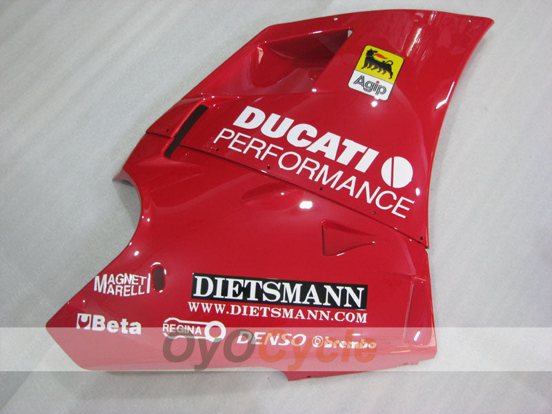Einspritz-Verkleidungskit für Ducati 748 94-02 - Rot, Weiß - Performance #OYO87906155