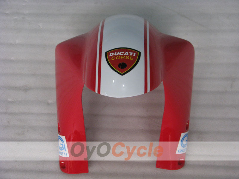 Einspritz-Verkleidungskit für Ducati 748 94-02 - Rot, Weiß, Schwarz - INFO STRADA #OYO87906157