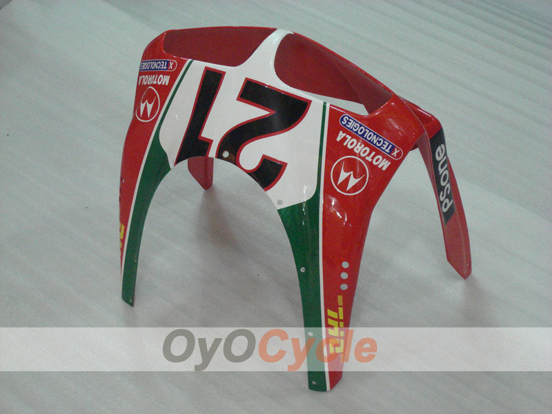 Einspritz-Verkleidungskit für Ducati 748 94-02 - Rot, Grün, Weiß - INFO STRADA #OYO87906160