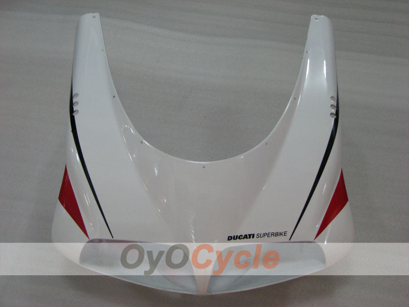 Einspritz-Verkleidungskit für Ducati 748 94-02 - Orange, Blau - Factory Style #OYO87906163