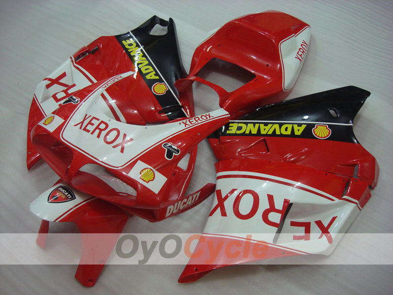 Einspritz-Verkleidungskit für Ducati 998 02-04 - Rot, Weiß, Schwarz - Xerox #OYO87906166 Zweitbild