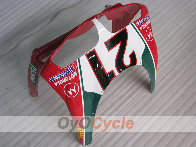 Einspritzverkleidungssatz für Ducati 998 02-04 - Rot, Weiß, Schwarz - INFO STRADA #OYO87906167