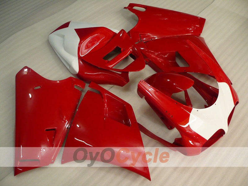 Einspritzverkleidungssatz für Ducati 998 02-04 - Rot, Weiß - Werksstil #OYO87906168