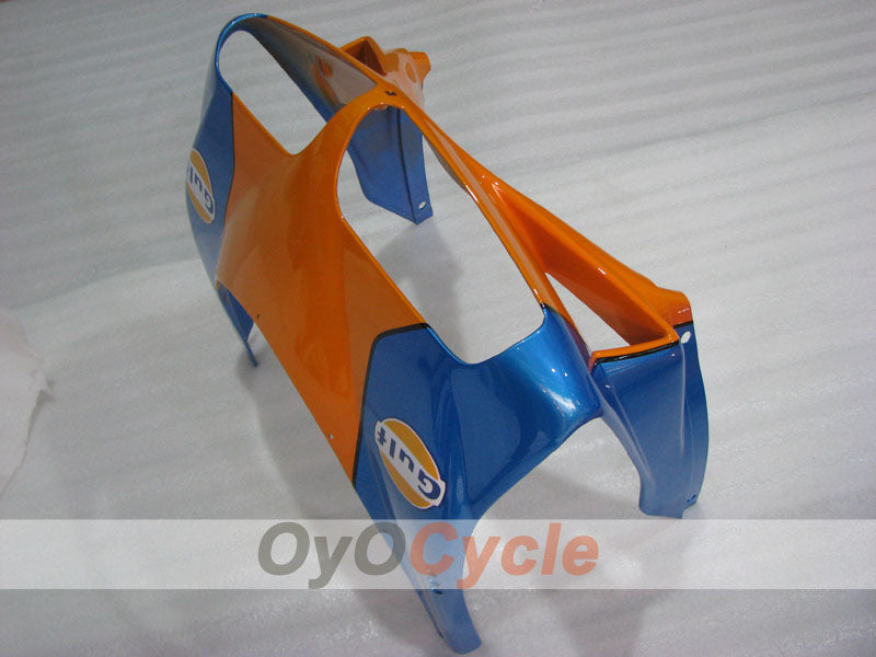 Einspritzverkleidungssatz für Ducati 998 02-04 - Orange, Blau - Werksstil #OYO87906172