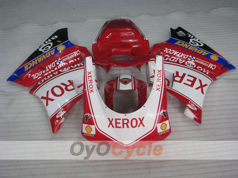 Einspritzverkleidungssatz für Ducati 998 02-04 - Rot, Weiß - Xerox #OYO87906174 Zweitbild