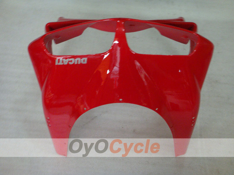 Einspritzverkleidungssatz für Ducati 916 94-98 - Rot, Weiß - Werksstil #OYO87906176