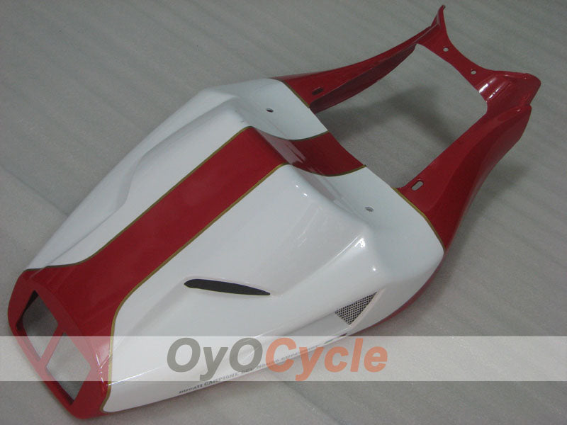 Einspritzverkleidungssatz für Ducati 916 94-98 - Rot, Weiß - Werksstil #OYO87906177