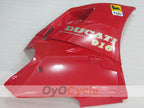 Einspritzverkleidungssatz für Ducati 916 94-98 - Rot, Weiß - Werksstil #OYO87906177