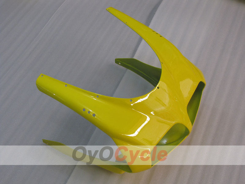 Einspritz-Verkleidungskit für Ducati 916, Baujahre 94-98 - Gelb, Weiß - Werksstil #OYO87906188
