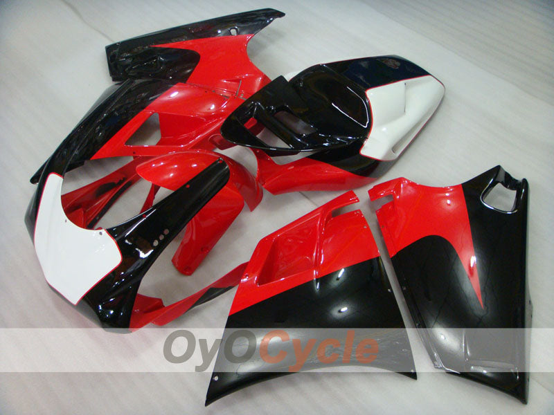 Einspritz-Verkleidungskit für Ducati 916, Baujahre 94-98 - Rot, Weiß, Schwarz - Werksstil #OYO87906191 Zweitbild
